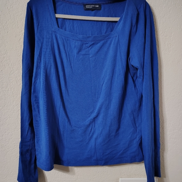 Jones New York signature dark blue extra large women's top - Picture 2 of 5